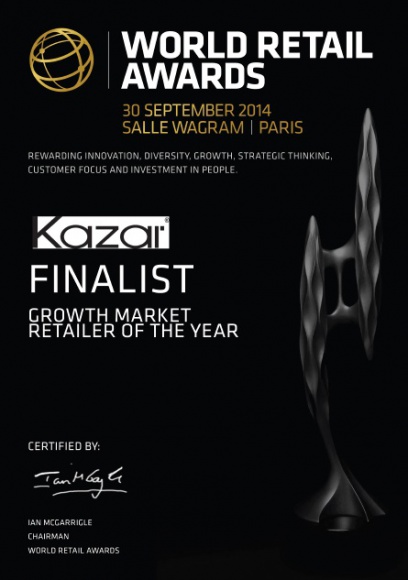 Kazar w finale World Retail Awards