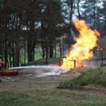 Pożar LNG. Akcja ratownicza pod kontrolą specjalistów