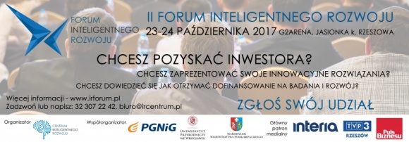 Robot Pepper otworzy II Forum Inteligentnego Rozwoju, udział jest bezpłatny