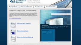 Nowy zestaw narzędzi do analizy szkła i szyb Guardian Glass BIZNES, Firma - Guardian Glass w Europie wzbogacił swój pakiet popularnych narzędzi online, Glass Analytics.