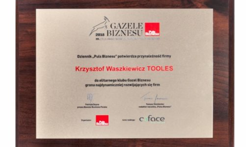 Białostocka firma Tooles odebrała tytuł Gazeli Biznesu 2018. Zajęła trzecie miej