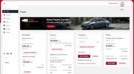 Nowa bankowość internetowa oraz sposób autoryzacji transakcji w Toyota Bank LIFESTYLE, Finanse - Toyota Bank Polska wdrożył nowy system bankowości internetowej oraz nowy sposób autoryzacji transakcji – aplikację mobilną.