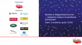 Węgierska Korona w rękach KRD LIFESTYLE, Finanse - Krajowy Rejestr Długów przejmuje od Deutsche Banku kultowy bankiet w Węgierskiej Koronie podczas XXIX Forum Ekonomicznego w Krynicy-Zdroju.