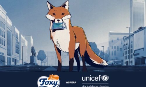 Foxy wspiera UNICEF w walce z koronawirusem