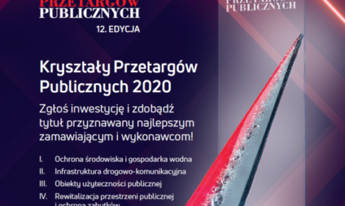 Kryształy dla najlepszych! Zgłoś inwestycję do prestiżowej nagrody!