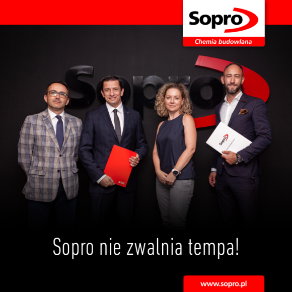 Sopro nie zwalnia tempa! Nowa inwestycja jednego z wiodących producentów chemii.