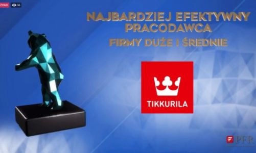 Tikkurila Najbardziej Efektywnym Pracodawcą województwa podkarpackiego